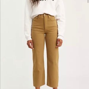 LEVIS straight ribcage jeans